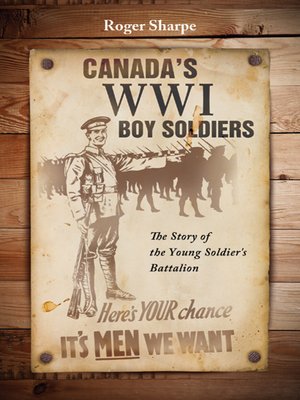 cover image of Canada's WWI Boy Soldiers